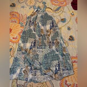 Simply Noelle Abstract Patterned Maxi Dress